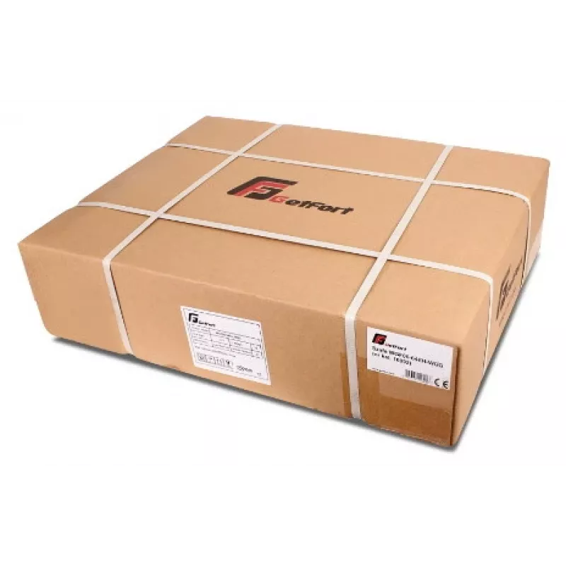 GETFORT 19 inch CALI Wandgehäuse 18U 600x600mm Schwarz