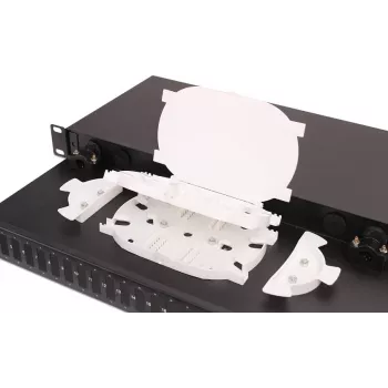 GETFORT GF-FO04-DX 1U 19 Zoll 24xSC Duplex Festes Glasfaser-Patchpanel