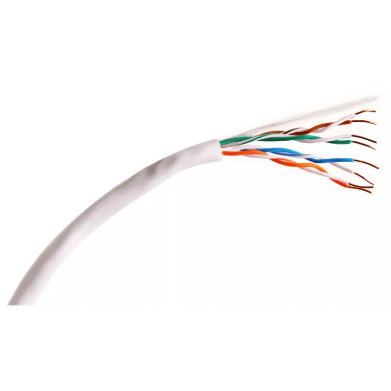 GETFORT Cat.5e U/UTP PVC Netzwerkkabel 305m (1000ft) - Grau
