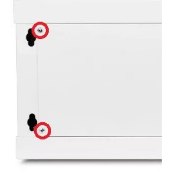 GETFORT ECO v2 19 inch 4U 600x450 Wandgehäuse RAL 7035