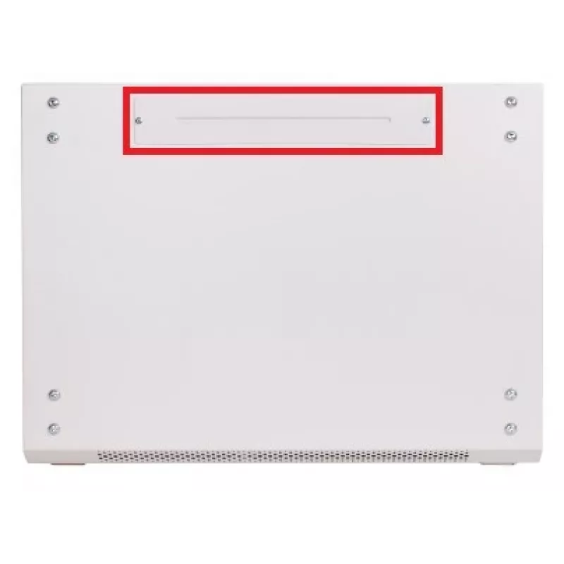 GETFORT ECO v2 19 inch 9U 600x450 Wandgehäuse RAL 7035