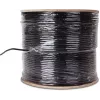 GETFORT Cat.6 U/UTP Outdoor UV-resistentes Dry Copper Patchkabel 305m Schwarz