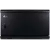 GETFORT 19 inch CALI 6U 600x450 Wandgehäuse mit massiver Stahltür - Schwarz (RAL 9004)