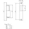 ELEKTRA-PLUS R2 Narrow Right Electric Strike 1340