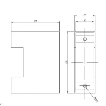 ELEKTRA-PLUS KASETA ELEKTRA R1 Außenrollladenkasten, Aluminium, 165x165 mm, Auf-/Unterputzmontage, RAL-Farben