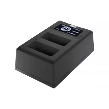 Newell Dual-Channel FDL-USB-C Ladegerät für Canon LP-E17 Akkus