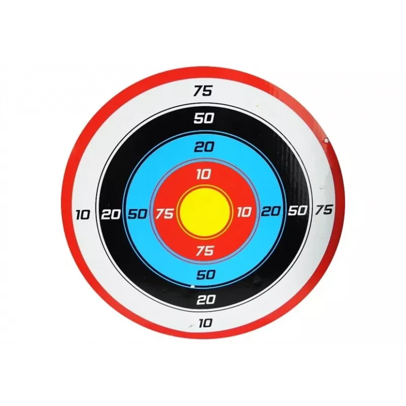 LEAN TOYS Schaumstoff-Gewehr mit Drehziel 45 cm