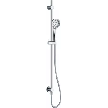 DEANTE NQA 061K 3-Funktionen Duschset mit Duschstange - Unterputzanschluss, Chrom