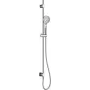 DEANTE NQA 061K 3-Funktionen Duschset mit Duschstange - Unterputzanschluss, Chrom