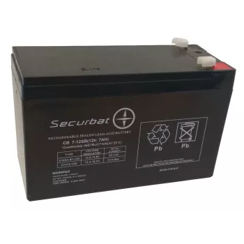 POWERBAT SECURBAT 7-12 AGM Akku 12V 7Ah