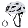 ROCKBROS ZK-077 Smart Fahrradhelm mit integrierter multidirektionaler LED-Beleuchtung, 57-61 cm, Weiß