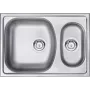 DEANTE ZEX 3503 1.5-Bowl Granite Composite Sink Onyx Black