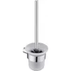 DEANTE Wand-WC-Bürstenset Edelstahl Matt Silber/Schwarz Osimo