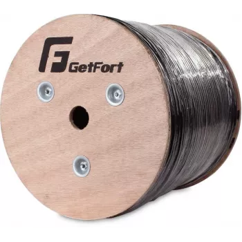 GETFORT CAT.6 F/UTP Outdoor Gel-Filled Twisted Pair Cable 305m Black