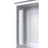 Getfort Hermetic 10-inch 9U Wandmontage-Rack-Gehäuse 330x230 mm IP54 Lichtgrau