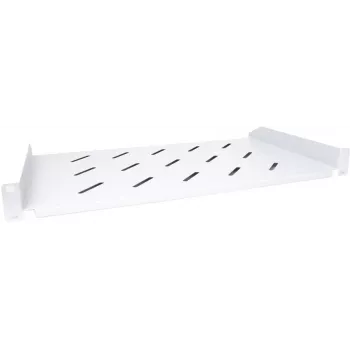 Getfort 19-Zoll 1U Universal-Rack-Einlegeboden 270 mm Tiefe Grau