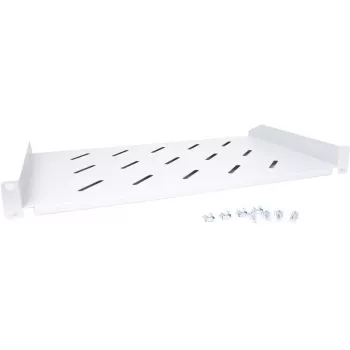 Getfort 19-Zoll 1U Universal-Rack-Einlegeboden 270 mm Tiefe Grau
