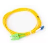 GETFORT SM SC/APC auf LC/UPC Duplex Glasfaser-Patchkabel 3m (9,84ft) LSZH Gelb