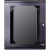 GETFORT ECO v3 19 Zoll 12U 520x450 Wandgehäuse Rack Schrank Schwarz