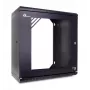 GETFORT ECO v3 19 Zoll 12U 520x450 Wandgehäuse Rack Schrank Schwarz
