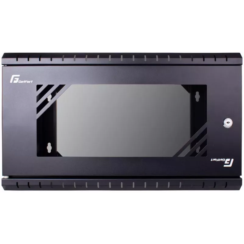 GETFORT ECO v3 19 inch 4U 520x340 Wandgehäuse Rack Schrank Schwarz