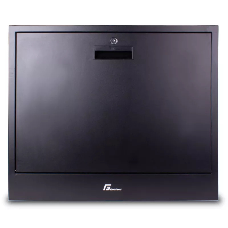Getfort CCTV Rack-Gehäuse 3U (Easy Access) 600x540x255mm Schwarz VESA