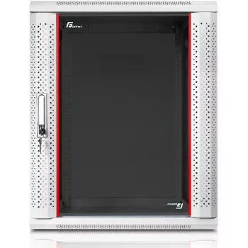 GETFORT CALI 19-Zoll 15U Wandmontierter Server-Rack-Schrank 600x450mm Grau