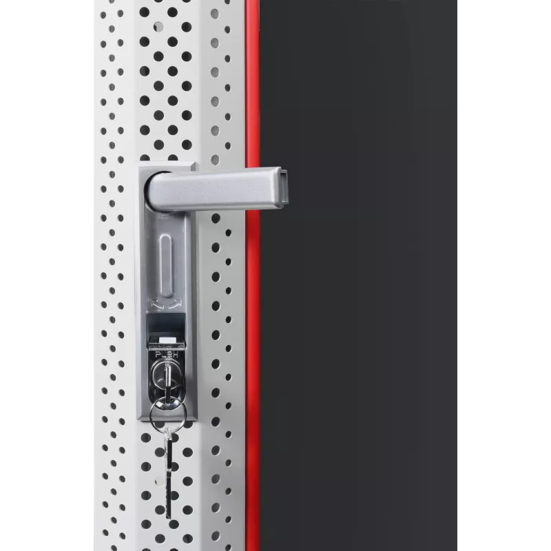 GETFORT CALI 19-Zoll 15U Wandmontierter Server-Rack-Schrank 600x450mm Grau