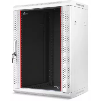 GETFORT CALI 19 inch 15U 600x600 Wandmontage-Rack-Schrank Grau