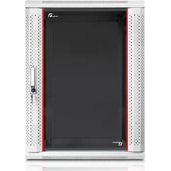 GETFORT 19 inch CALI 18U 600x600 Wandmontage-Rack-Gehäuse Grau