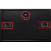 GETFORT 19 inch CALI 24U 600x600 Standgehäuse Schwarz