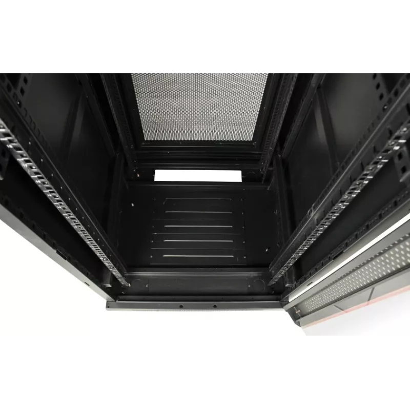 GETFORT CALI 19 Zoll 24U 600x800 Standschrank Schwarz