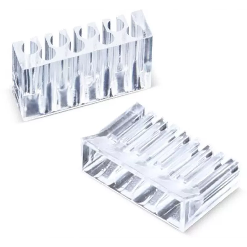 GETFORT RJ45 Cat.6 geschirmter Stecker 8P8C mit Drahtführung (100 Stück)