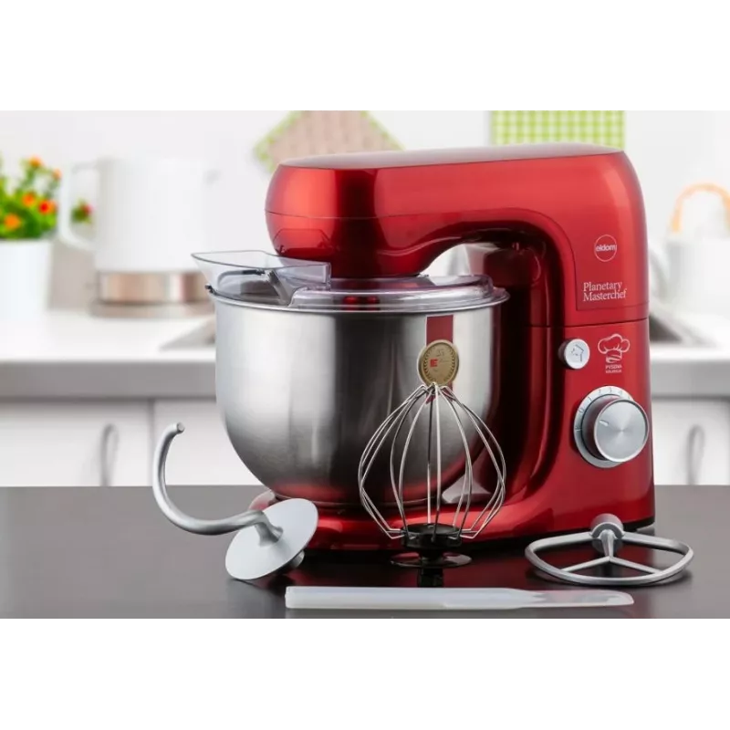 Eldom WRK1250 Chef Planeten-Küchenmaschine, 800 W, 5 L Schüssel, 8 Geschwindigkeiten