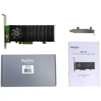 HighPoint SSD7202 NVMe RAID-Speichercontroller