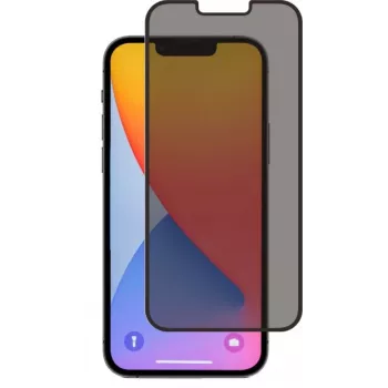 SCREENOR Displayschutzfolie aus gehärtetem Glas Privacy 360 für Apple iPhone 12 / 12 Pro