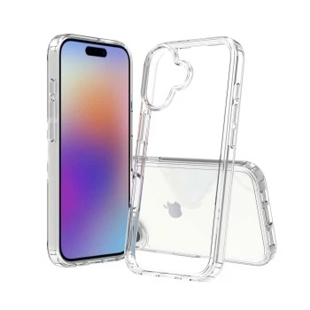 SCREENOR Bumper Case für iPhone 17, Transparent