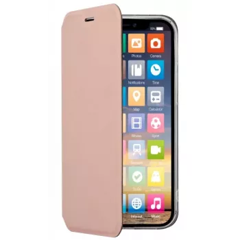 SCREENOR Clever Wallet Case für Apple iPhone 12 / 12 Pro - Rose