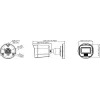 Hikvision DS-2CE16K0T-LPFS 3K 4-in-1 Bullet Kamera mit 2,8mm Objektiv und Weißlicht