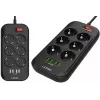 LDNIO SE6403 Steckdosenleiste, 6 Steckdosen + 4 USB