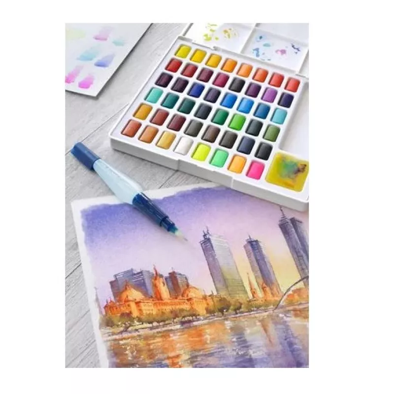 Faber-Castell Polychromos Künstler-Buntstifte - 48 Stück - Farben sortiert