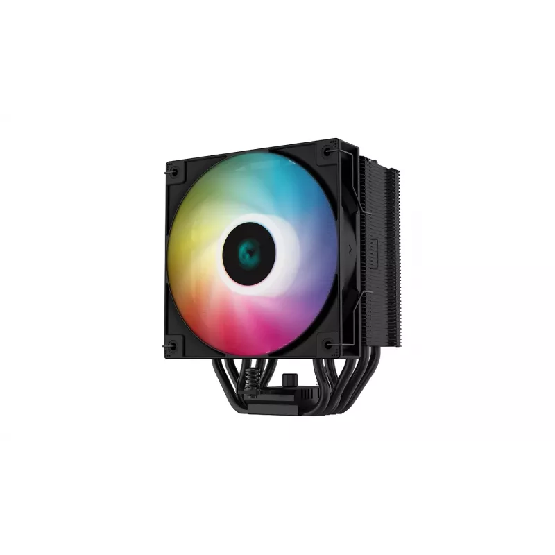 Deepcool AG500 BK ARGB Single Tower CPU-Kühler, Schwarz, 120mm PWM-Lüfter, 5 Heatpipes, Intel/AMD