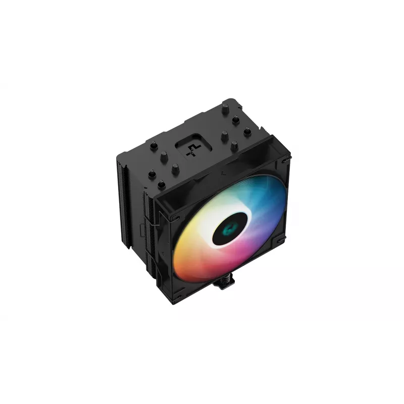 Deepcool AG500 BK ARGB Single Tower CPU-Kühler, Schwarz, 120mm PWM-Lüfter, 5 Heatpipes, Intel/AMD