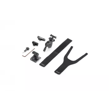 DJI Osmo Action Road Cycling Kit (Brustgurt, Lenkerhalterung, Klebehalterungen) - Schwarz