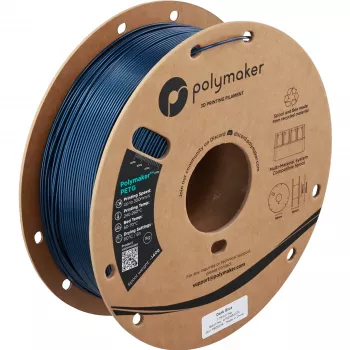 Polymaker PETG 3D-Drucker-Filament, 1,75 mm, 1 kg, Dark Blue (PB05014)