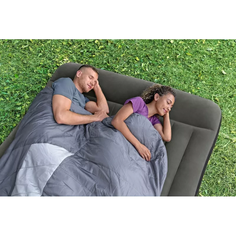 Bestway Luftmatratze 203 x 152 x 30 cm Queen Size mit eingebauter Pumpe