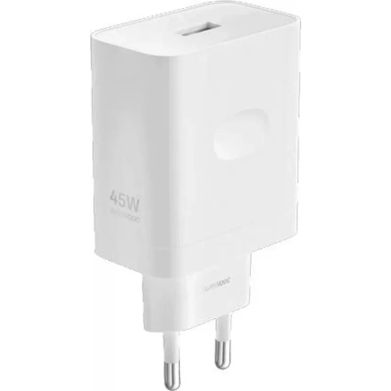 Realme 45W SuperVOOC USB-A Wandladegerät, Weiß