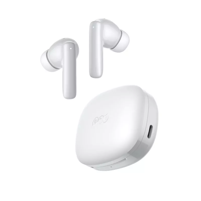 QCY T13 Pro Kabellose In-Ear-Kopfhörer mit Active Noise Cancellation ANC - Weiß