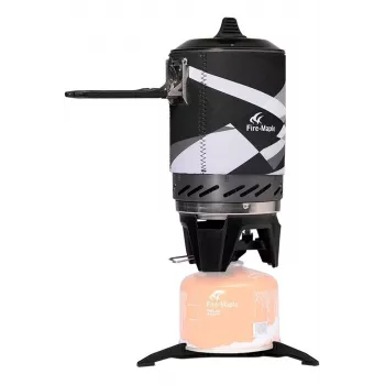 FIREMAPLE FMS-X2-Black Integriertes Outdoor-Kochsystem