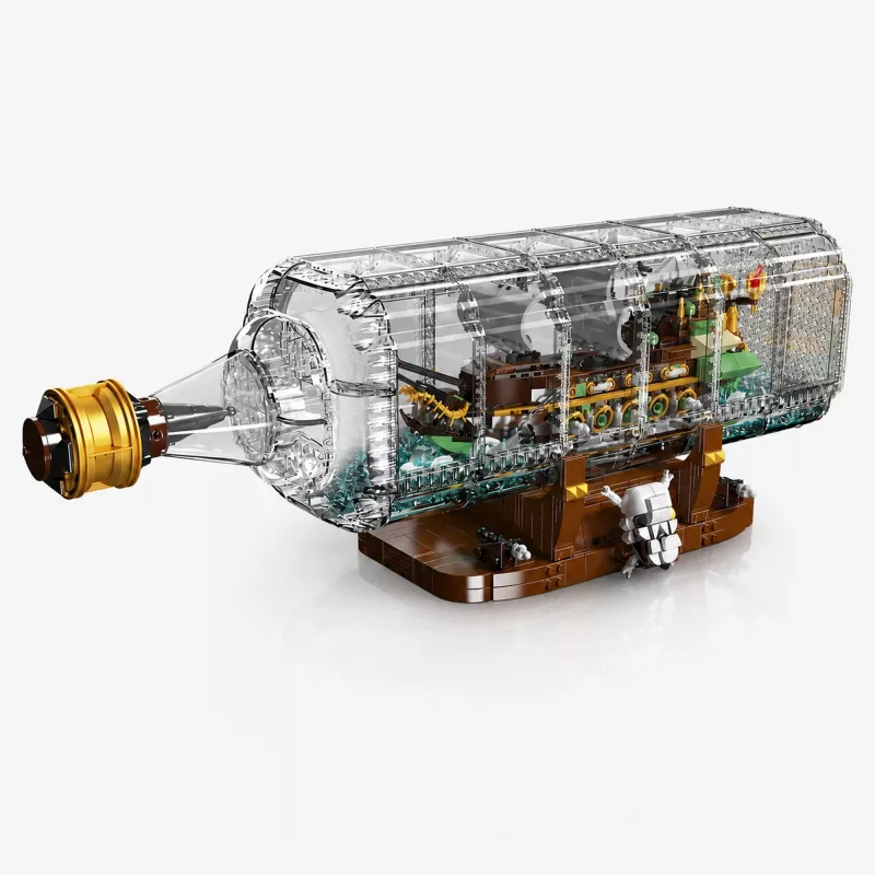 MOULD KING 10067 Flying Dutchman Ship-in-a-Bottle Building Set (2499 Teile)